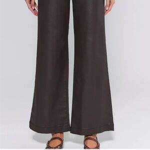 Like New! Meg Jeans Wax Coated- Brown by KUT from the Kloth - size 2